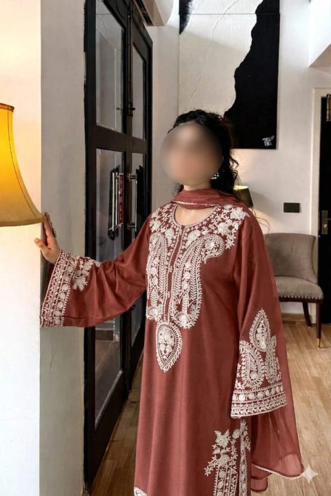 LAWN 3PC EMBROIDERED