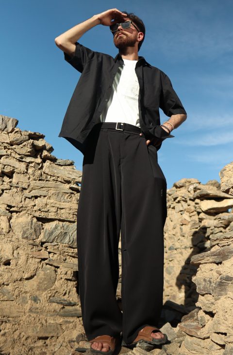 Blach Korean Trouser