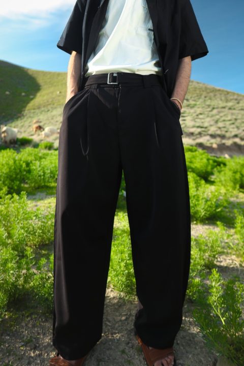Blach Korean Trouser